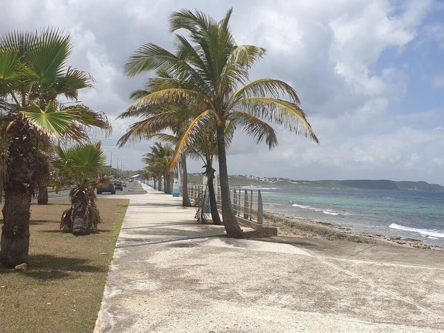 Apartament Les Pieds Dans L'Eau Chez Syl Le Moule Zewnętrze zdjęcie